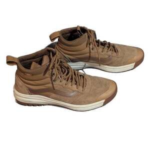 Vans UltraRange Hi DL MTE Chipmunk Marshmallow Suede Sneakers